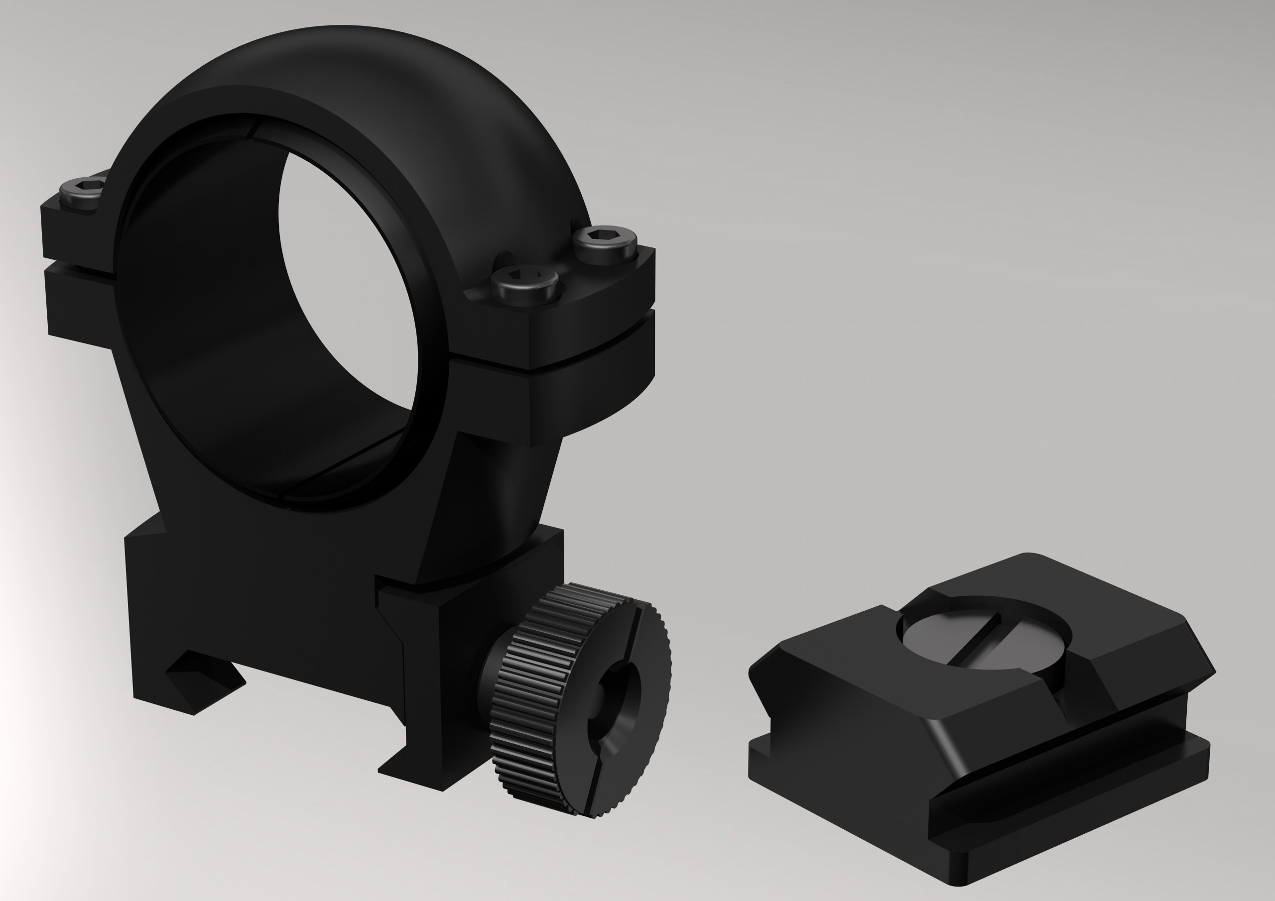 LASERLUCHS Halterung Mit Schnellverschluss - Für Alle IR-Aufheller