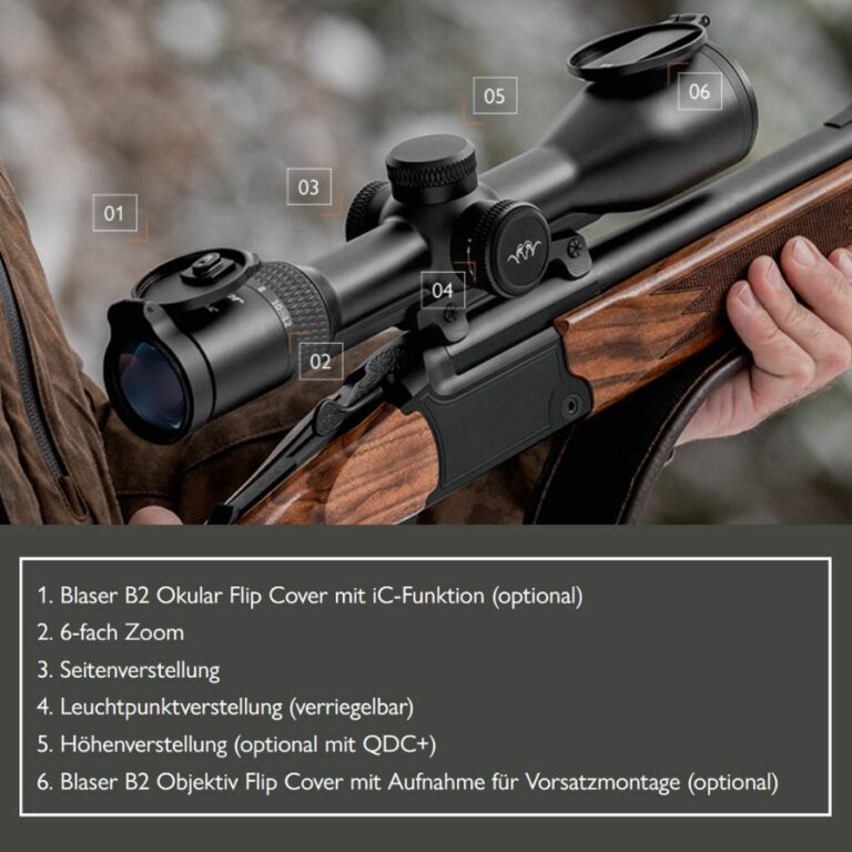 Blaser B2 2-12x50 IC Zielfernrohr (mit U. Ohne Schiene) - Venari ...