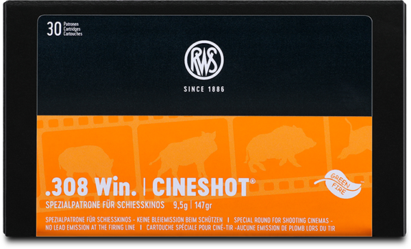 RWS .308 WIN CINESHOT 9,5g/147grs.