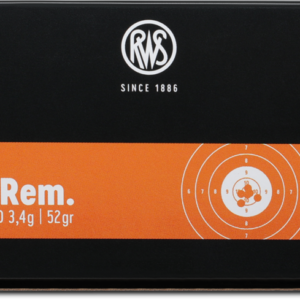 RWS .222 REM  MJ 3,4g/52grs.