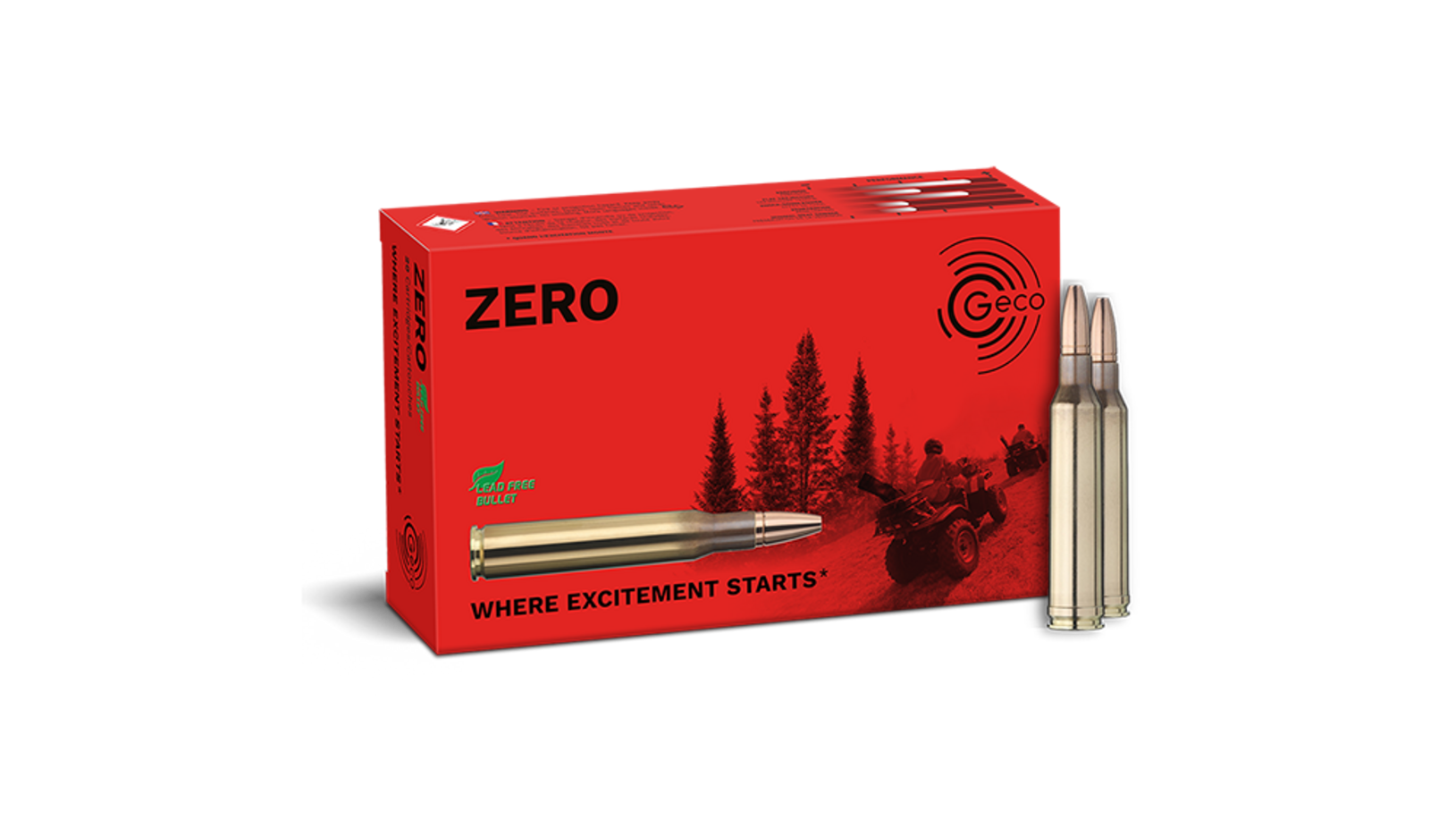 GECO 7MM REM MAG  ZERO 8,2g/127grs.