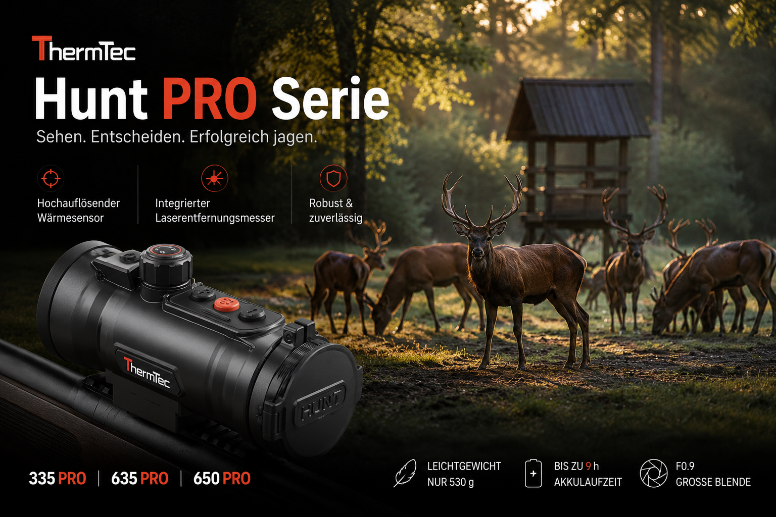 Thermtec Hunt Pro Serie Test 335 Pro, 635 Pro, 650 Pro - VENARI - THumbnail