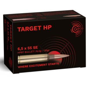 Geco .308 Win. Target HP 10,9g/168grs.