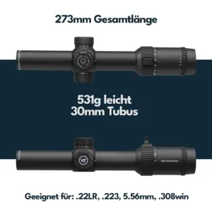 Vector Optics SCOC-38 Forester 1-8×24 SFP