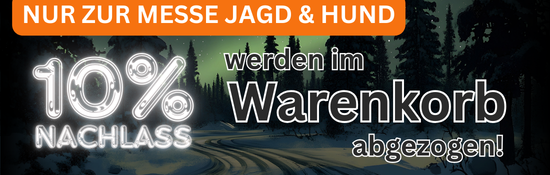 HIKmiro Messe Aktion 10% Jagd & Hund