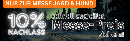 HIKmiro Messe Aktion 10% Jagd & Hund